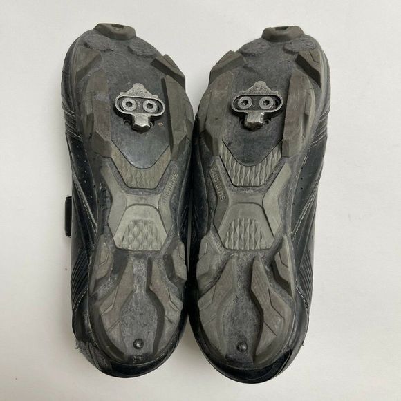Shimano Cycling Spin Shoes Womens Sz 7.8 Off Set SH-WM52L Black EU 40 - Picture 3 of 6